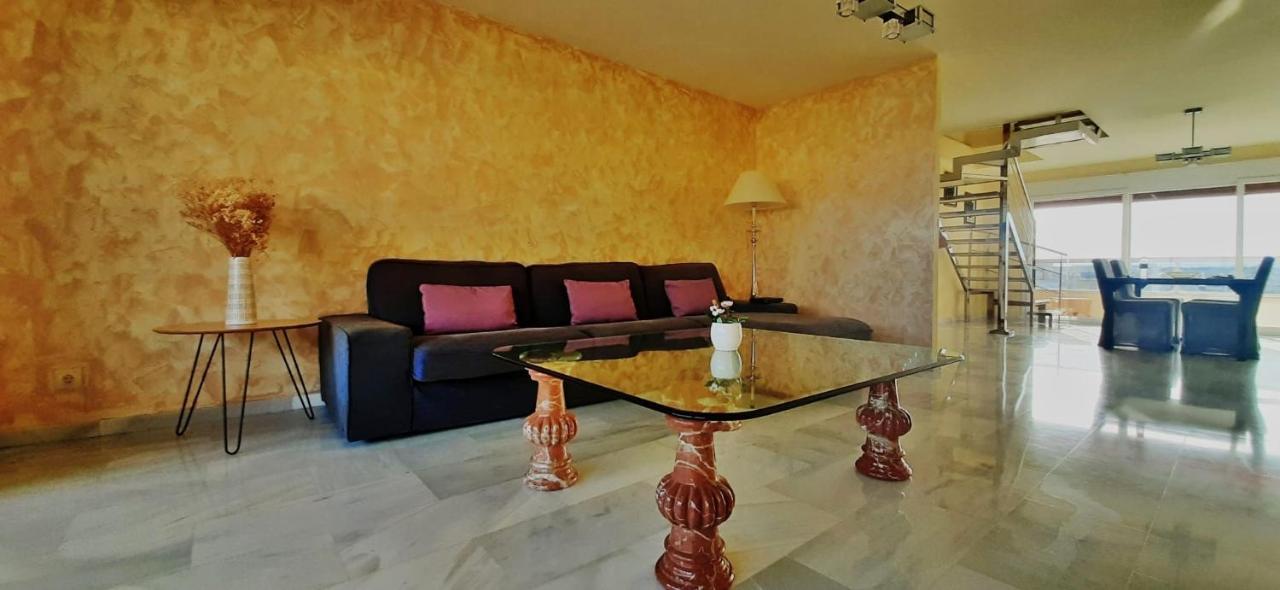 Penthouse With Private Pool, Hot Tub Jacuzzi With Sea Views And Chill-Out Zone, Close To The Sea Marbella Exteriér fotografie