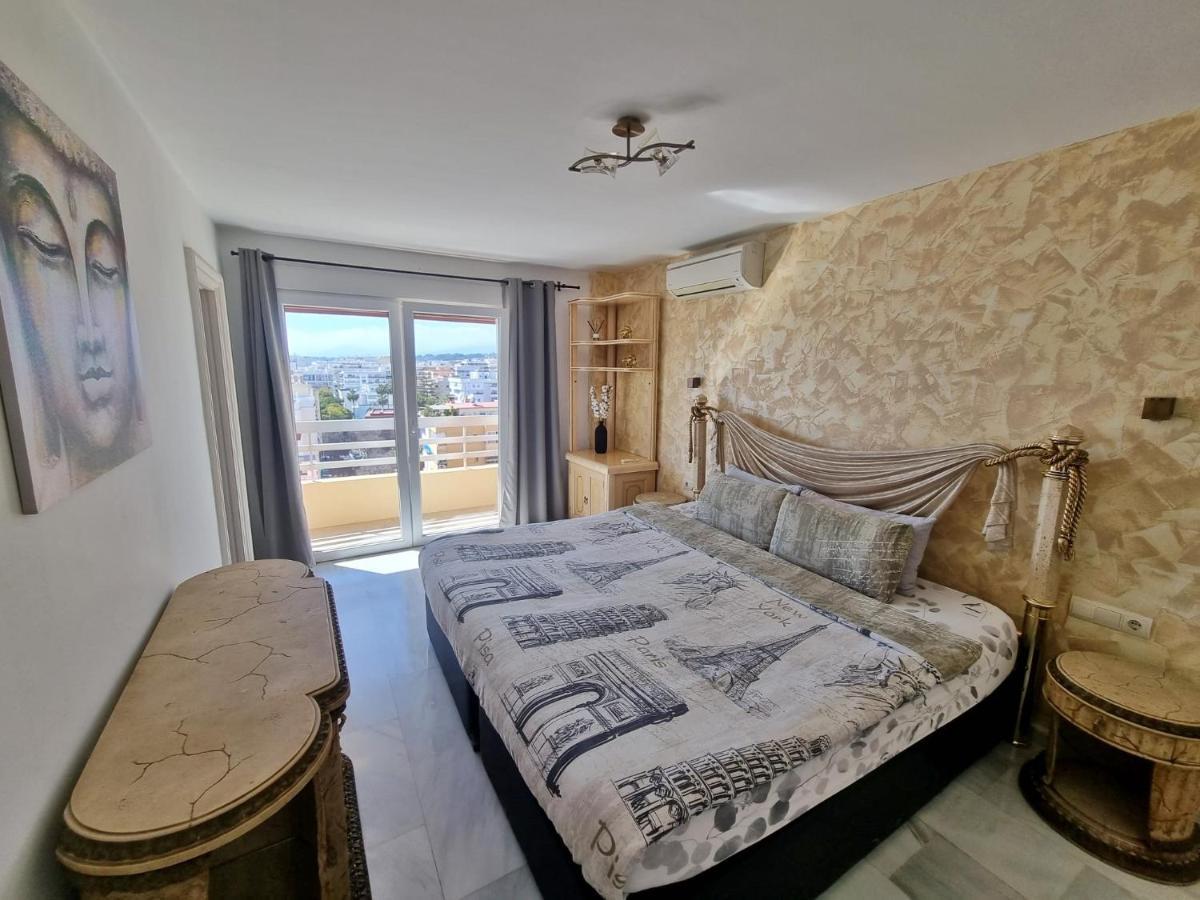 Penthouse With Private Pool, Hot Tub Jacuzzi With Sea Views And Chill-Out Zone, Close To The Sea Marbella Exteriér fotografie