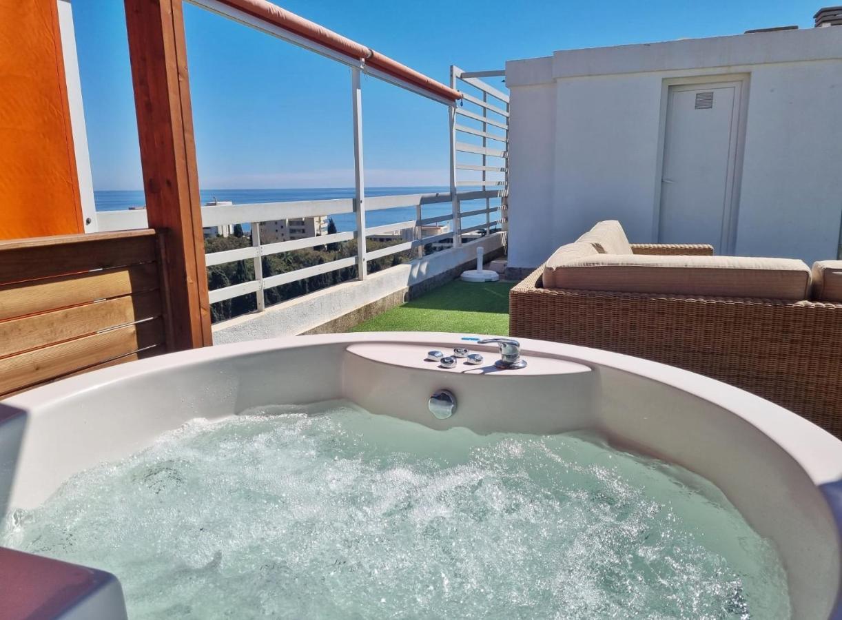 Penthouse With Private Pool, Hot Tub Jacuzzi With Sea Views And Chill-Out Zone, Close To The Sea Marbella Exteriér fotografie